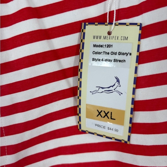 Meripex Apparel Company Old Glory  XXL USA Flag Shorts - Picture 2 of 4